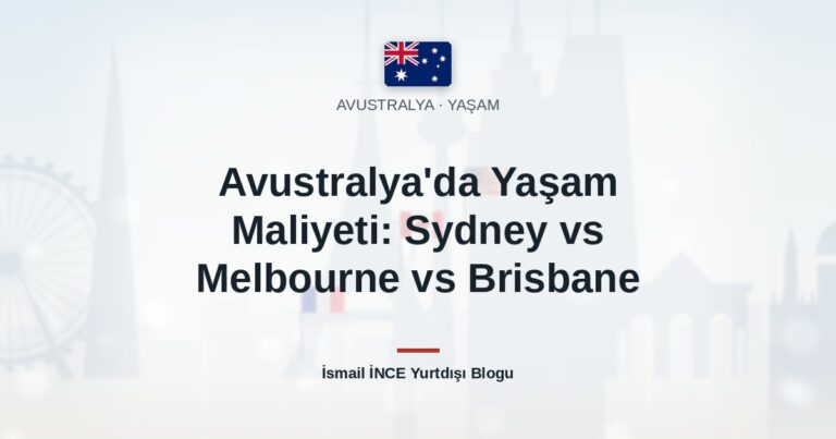 Avustralya’da Yaşam Maliyeti: Sydney vs Melbourne vs Brisbane