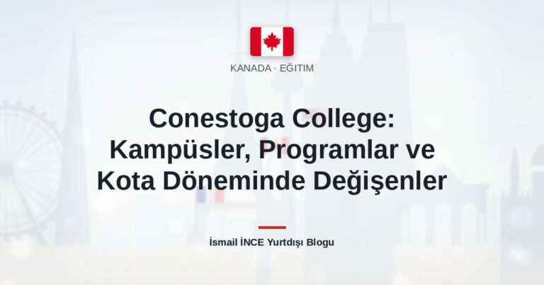 Conestoga College: Kampüsler, Programlar ve Kota Döneminde Değişenler