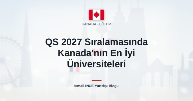 QS 2027 Sıralamasında Kanada’nın En İyi Üniversiteleri